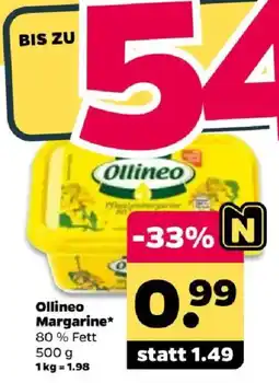 Netto Ollineo Margarine* Angebot