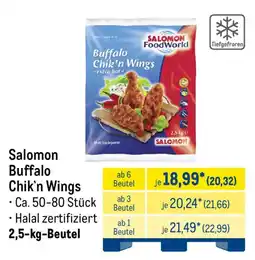 METRO Salomon Buffalo Chik'n Wings Angebot