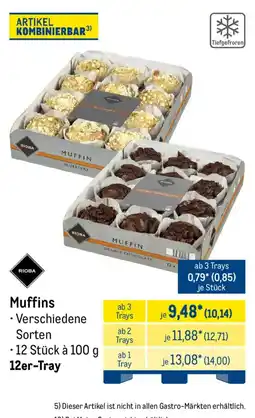METRO Muffins RIOBA Angebot