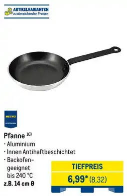 METRO METRO PROFESSIONAL Pfanne Angebot