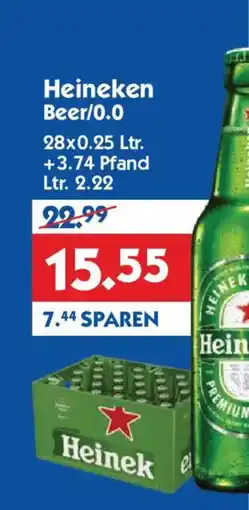 Hol'ab Getränkemarkt Heineken Beer/0.0 Angebot
