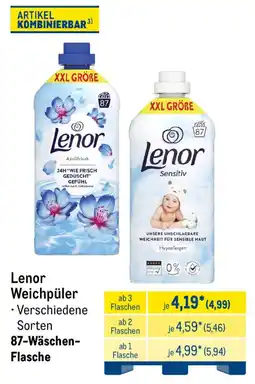 METRO Lenor Weichpüler Angebot
