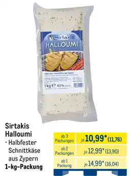 METRO Sirtakis Halloumi Angebot