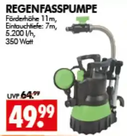 Wreesmann REGENFASSPUMPE Angebot