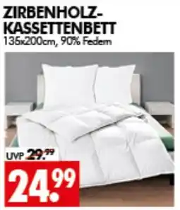 Wreesmann Zirbenholz-Kassettenbett Angebot