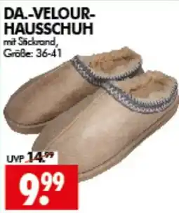 Wreesmann DA.-VELOUR-HAUSSCHUH Angebot