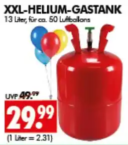 Wreesmann XXL-HELIUM-GASTANK Angebot