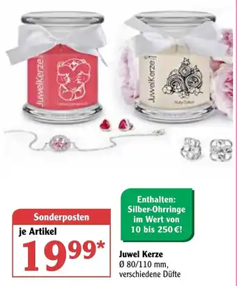 Globus Juwel Kerze Angebot