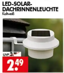 Wreesmann LED-SOLAR-DACHRINNENLEUCHTE Kalweiß Angebot