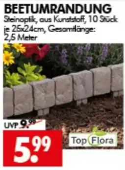Wreesmann BEETUMRANDUNG Steinoptik Angebot