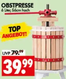 Wreesmann OBSTPRESSE Angebot