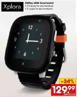 Netto Marken-Discount X6Play eSIM-Smartwatch Angebot