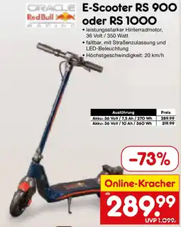 Netto Marken-Discount E-Scooter RS 900 oder RS 1000 Angebot