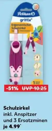 Kaufland Pelikan griffix Schulzirkel Angebot