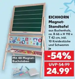 Kaufland EICHHORN Magnet-Standtafel Angebot