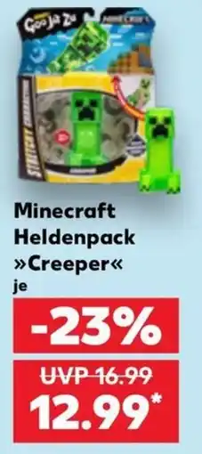 Kaufland Minecraft Heldenpack »Creeper« Angebot