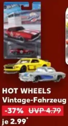 Kaufland HOT WHEELS Vintage-Fahrzeug Angebot