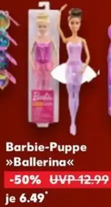 Kaufland Barbie-Puppe »Ballerina« Angebot