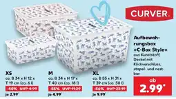 Kaufland CURVER Aufbewahrungsbox »C-Box Style« Angebot