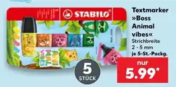 Kaufland STABILO Textmarker »Boss Animal vibes« Angebot