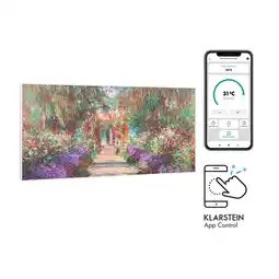 Netto Marken-Discount Wonderwall Air Art Smart Infrarotheizung 120x60cm 700W Wandinstallation App-Steuerung Gartenweg Angebot
