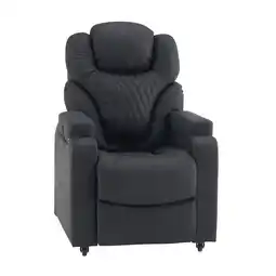 Netto Marken-Discount hjh OFFICE Loungesessel Game Sport RX Kunstleder mit Armlehnen (höhenverstellbar) Angebot