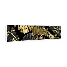 Netto Marken-Discount Wonderwall Air Art Smart Infrarotheizung Schwarze Blume 120x30cm 350W 120 x 30 cm Angebot