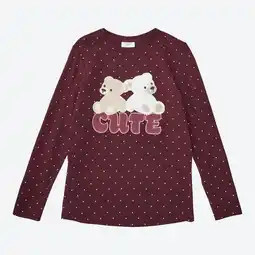 NKD Kinder-Mädchen-Langarmshirt mit Stickerei Angebot