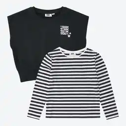 NKD Kinder-Mädchen-Set aus Langarmshirt und Pullunder, 2-teilig Angebot