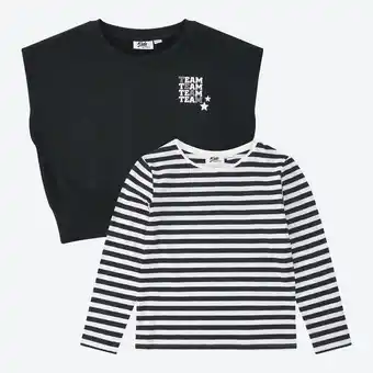 NKD Kinder-Mädchen-Set aus Langarmshirt und Pullunder, 2-teilig Angebot