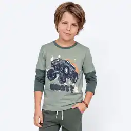 NKD Kinder-Jungen-Langarmshirt mit Kontrastärmeln Angebot
