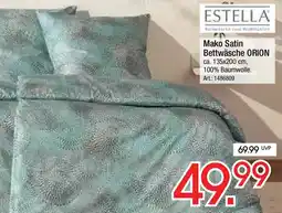 Zurbrüggen Mako Satin Bettwäsche ORION Angebot