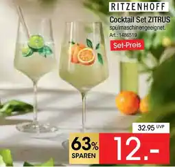 Zurbrüggen RITZENHOFF Cocktail Set ZITRUS Angebot