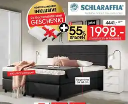 Zurbrüggen SCHLARAFFIA Boxspringbett LINERA ONE Angebot