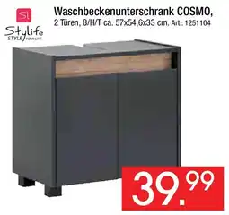 Zurbrüggen Stylife Waschbeckenunterschrank COSMO Angebot