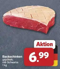 Famila Nord West Backschinken gepökelt, mit Schwarte Angebot