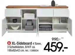 Zurbrüggen Novel XL-Sideboard Angebot