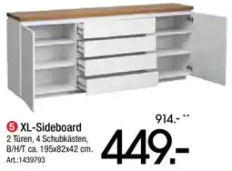 Zurbrüggen Novel XL-Sideboard Angebot