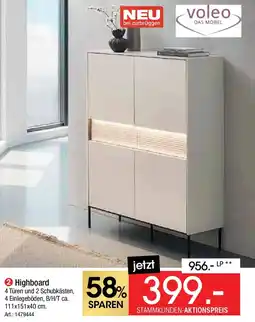Zurbrüggen Voleo Highboard Angebot