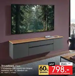 Zurbrüggen Dieter Knoll TV-Lowboard Angebot