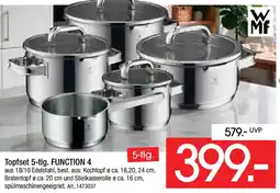 Zurbrüggen WMF Topfset 5-tlg. FUNCTION 4 Angebot