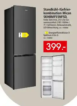 Zurbrüggen Standkühl-/Gefrier-kombination Mican Angebot