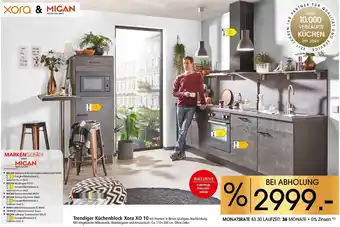 Trendiger Küchenblock Xora XO 10