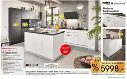 Zurbrüggen Küche Nolte Focus / Artline Angebot