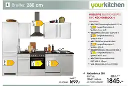 Zurbrüggen Küchenblock 280 Angebot
