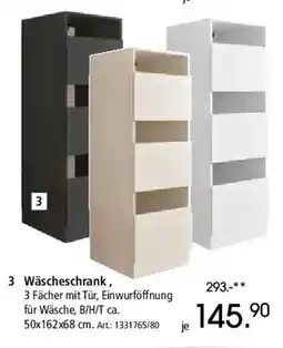 Zurbrüggen Wäscheschrank Angebot
