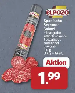 Famila Nord West ELPOZO Spanische Serrano-Salami Angebot