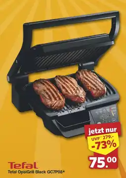 Famila Nord West Tefal OptiGrill Black GC7P08 Angebot