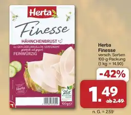 Famila Nord West Herta Finesse Hähnchenbrust Angebot