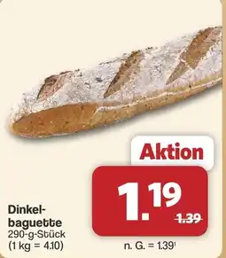 Famila Nord West Dinkel-baguette Angebot